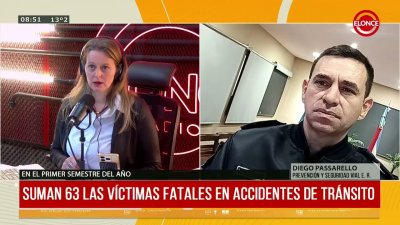 Entre R&iacute;os registr&oacute; 63 muertes en siniestros viales durante el primer semestre de 2026